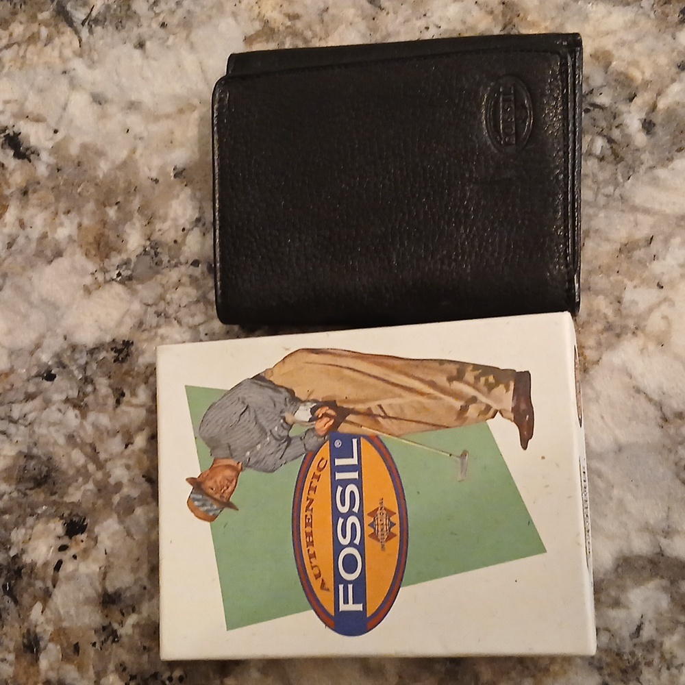Fossil Authentic Golfer Vintage Wallet